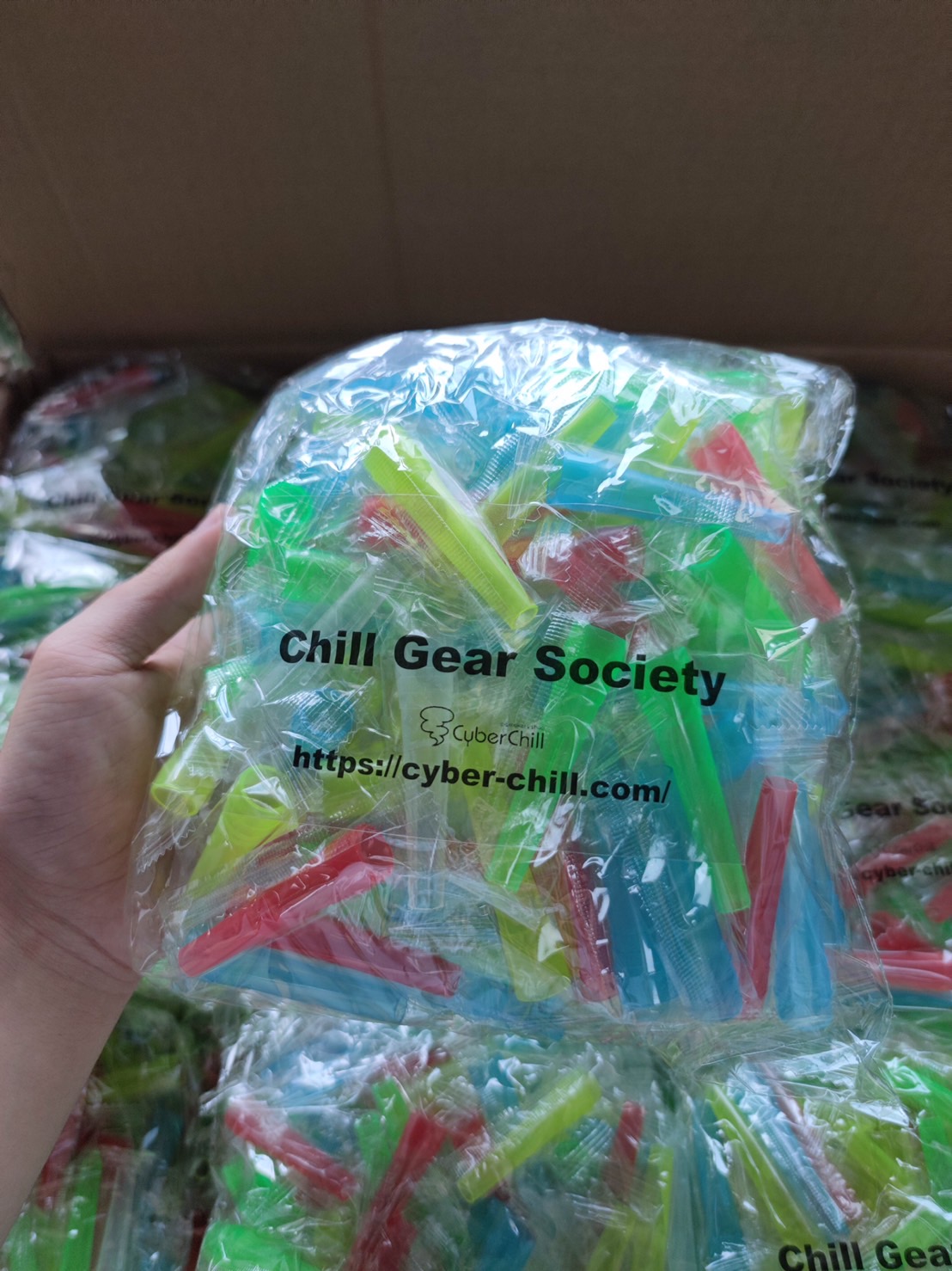 CyberChill 使い捨てマウスピース 個包装100個